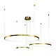 Люстра 3 кільця світлодіодні бронзові (7529832-3B BRONZE LED (400+600+800) ST, фото 4