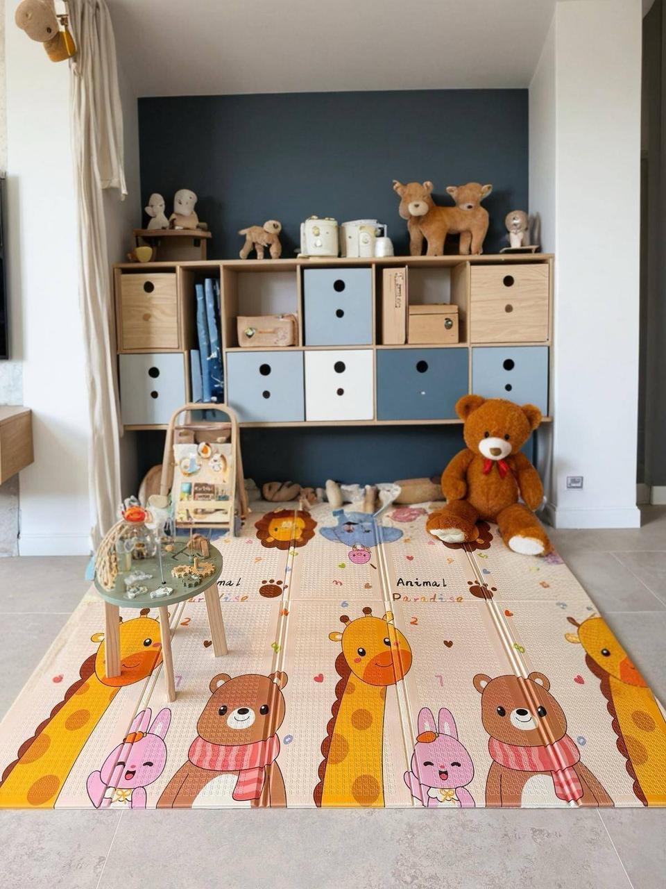 Складаний двосторонній дитячий килимок