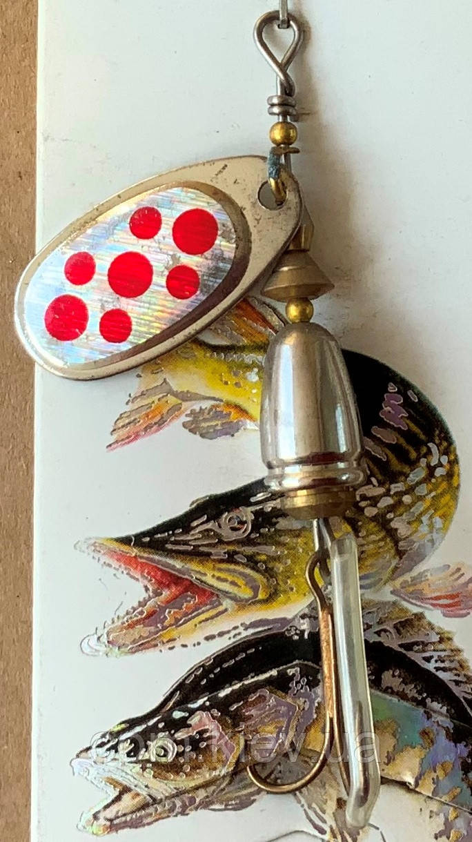 Блешня оберталка (вертушка) Condor з сердечником 4 г / 67 мм, фото 1