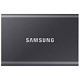 Накопичувач зовнішній SSD 2.5" USB 2.0TB Samsung T7 Titan Gray (MU-PC2T0T/WW), фото 9