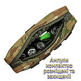 Ампульниця з моллі для 34 ампул Тактична ампульниця Marck-men із захисним корпусом, multicam. «Міні-М», фото 5