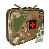 Ампульниця з моллі для 34 ампул Тактична ампульниця Marck-men із захисним корпусом, multicam. «Міні-М», фото 2