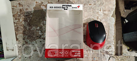 Бездротова оптична миша Genius NX-8000S Red No 24120106/2, фото 1