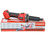 Акумуляторна шліфмашина безщіткова пряма WORCRAFT CDG-S20LiB з АКБ (4А) і ЗП, 20В, фото 9