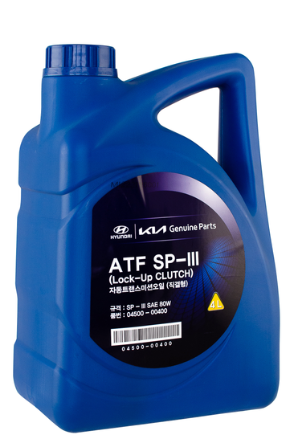 Масло трансмісійне MOBIS Hyundai/KIA ATF SP-III 4L, фото 1