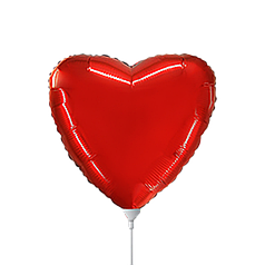 4" FLEXMETAL-ФМ 007 СЕРЦЕ Металік Червоне | Red