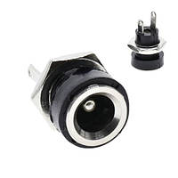 Роз'єм 5.5x2.1 DC022B гніздо на корпус з різзю 10 шт (002700)