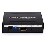 Роздільник сигналу HDMI на HDMI SPDIF Toslink RCA тюльпан (003832), фото 4