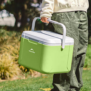 Туристичний холодильник Naturehike CNK2450CF012 (Green), 18 л | Термобокс/термоконтейнер для зберігання продуктів та напоїв