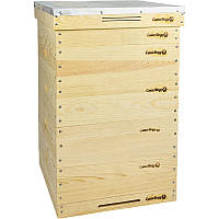 Вулик багатокорпусний 12–ти рамковий, 4 корпуси, 510x512x165 мм, сосна
