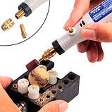 Ручной гравер HILDA JD5202 с насадками (001068), фото 2