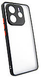 Чохол-накладка Dengos Matt для Xiaomi Redmi Note 14 5G Black (DG-TPU-MATT-155), фото 3