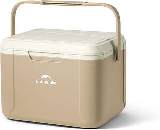 Туристичний холодильник Naturehike CNK2450CF012 (Beige), 18 л | Термобокс/термоконтейнер для зберігання продуктів та напоїв