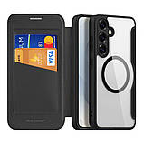Чохол-книжка Dux Ducis Skin X Pro with MagSafe для Samsung Galaxy S25+ 5G (S936) Колір Blue, фото 4