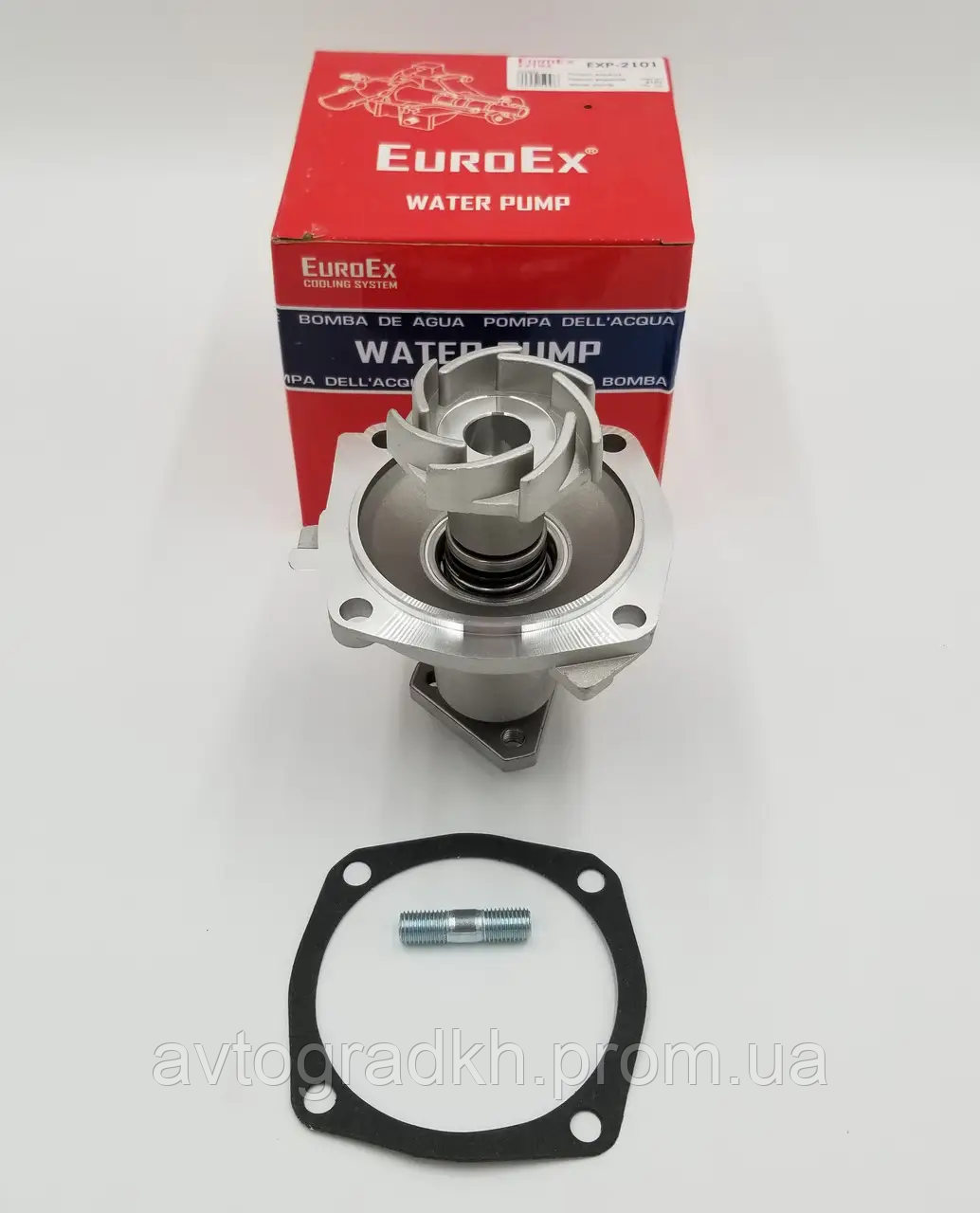 Насос водяний(помпа) Ваз 2101-2107,2121-21214,2123 EuroEx, фото 1