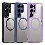 Чохол-книжка Dux Ducis Skin X Pro with MagSafe для Samsung Galaxy S25 Ultra 5G (S938) Колір Purple Pink, фото 2