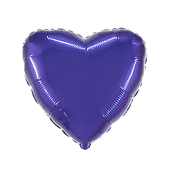 32" FLEXMETAL-ФМ 010 СЕРЦЕ Металік Фіолетове | Violet (УП)