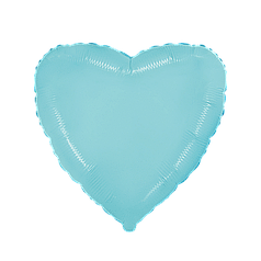 32" FLEXMETAL-ФМ 016 СЕРЦЕ Пастель Блакитне | Baby Blue (УП)