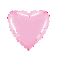 32" FLEXMETAL-ФМ 014 СЕРЦЕ Пастель Рожеве | Baby Pink (УП)