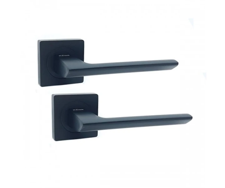 Ручка на розетці KEDR HR06.148 чорний матовий, фото 1