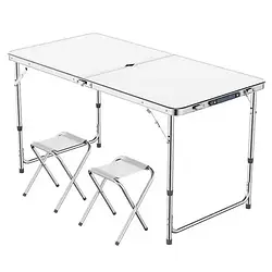 Стіл для пікніка розкладний і 4 стільця 120*60*55 см