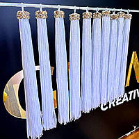 Китиці зі стразами (довжина 20см) 1шт