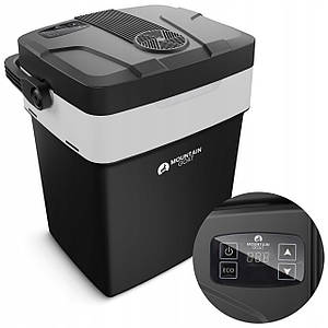 Холодильник туристичний Mountain Goat 29 л електричний, переносний Black/White (P-5905973405140)