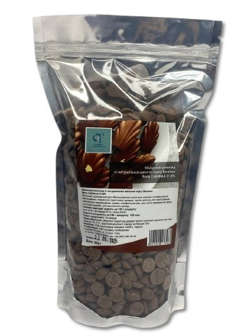 Бельгійський Молочний шоколад із натуральною ваніллю сорту Bourbon Barry Callebaut 31,6%  (1 кг)