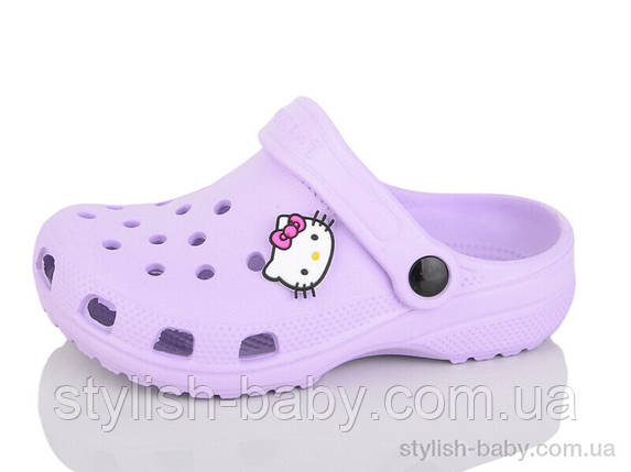 Дитяча колекція літнього взуття гуртом. Дитячі крокси 2025 бренда Luck Line (рр. з 28 по 35), фото 1