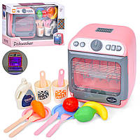 Побутова техніка LD-6612 посудомийна машина звук, світло, посуд, продукти