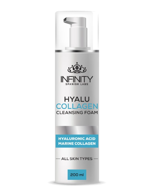 Пінка, що очищає Hyalu Collagen infinity 200 мл Єгипет