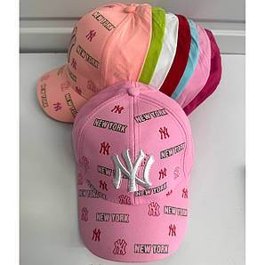 Кепка дитяча Оптом для дівчаток 52 р. бавовна "NYork" H50