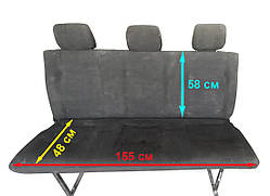 Сидіння потрійне диван салону б/у Ford Transit 2.5 D/TD дизель / 2.0 бензин Форд транзит 1986-2000