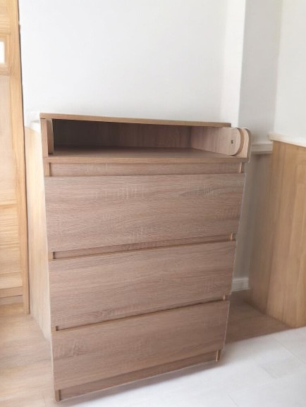Сповивальний комод Baby Comfort Малюк сонома