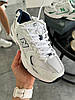 Жіночі чоловічі кросівки New Balance 530 White Silver abzorb Нью Баланс сріблясто білі, фото 7