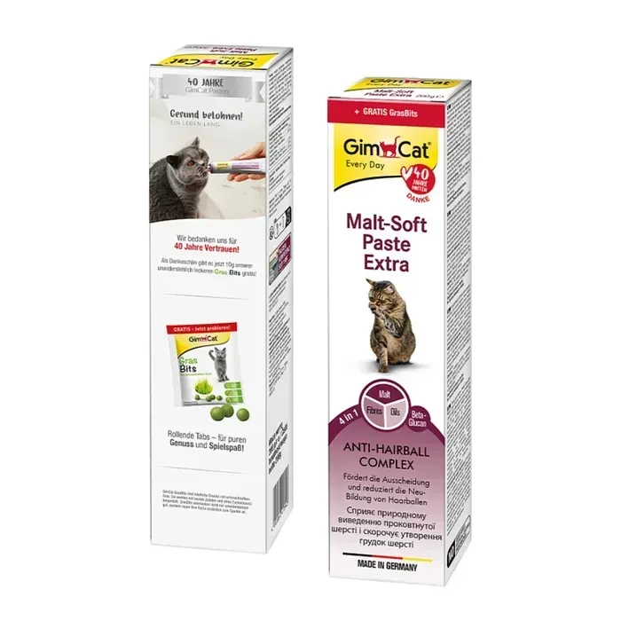 GimCat Malt Soft Extra 200 г паста для виведення шерсті