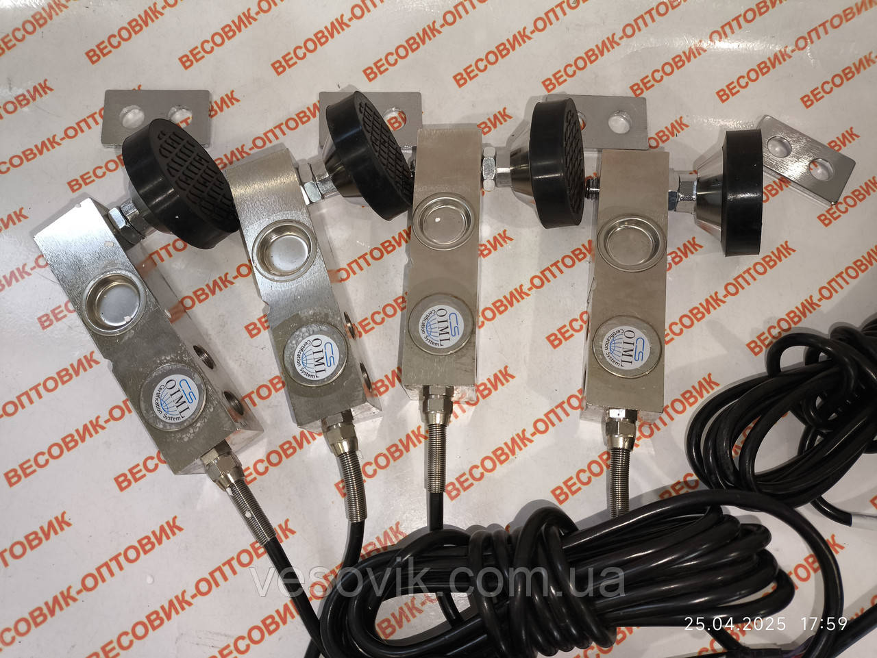 Комплект тензодатчиків LOCOSC LP7110 1t (4 шт.) аналог KELI SQB. ZEMIC H8C, фото 1