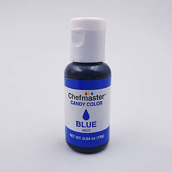 Барвник Chefmaster для шоколаду Candy Color Blue/Синій18 г