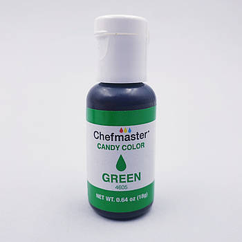 Барвник Chefmaster для шоколаду Candy Color Green/Зелений 18 г