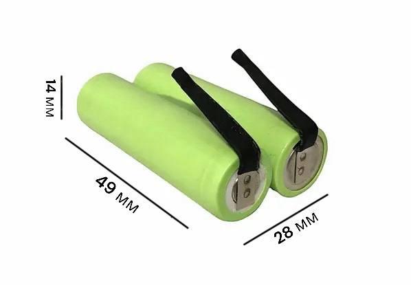 Аккумулятор до машинок для стрижки Zelmer 2.4V 2000 mAh АА Ni-MH