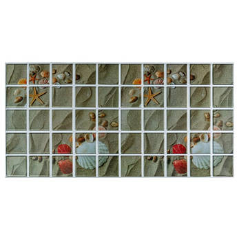 Декоративна настінна ПВХ панель для оздоблення стін 960*480*4мм SW-00001789 водостійка для внутрішнього оздоблення