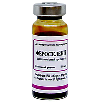 Розчин для ін'єкцій Ферозеленит 10% для профілактики та лікування залізодефіцитної анемії 10 мл Круг