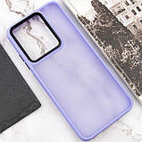 Двокомпонентний чохол TPU+PC Lyon frosted для Infinix Hot 40i | Purple, фото 3