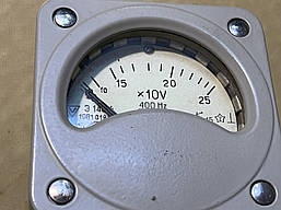 Вольтметр Е140/1 250В 400Гц 80 х 80мм