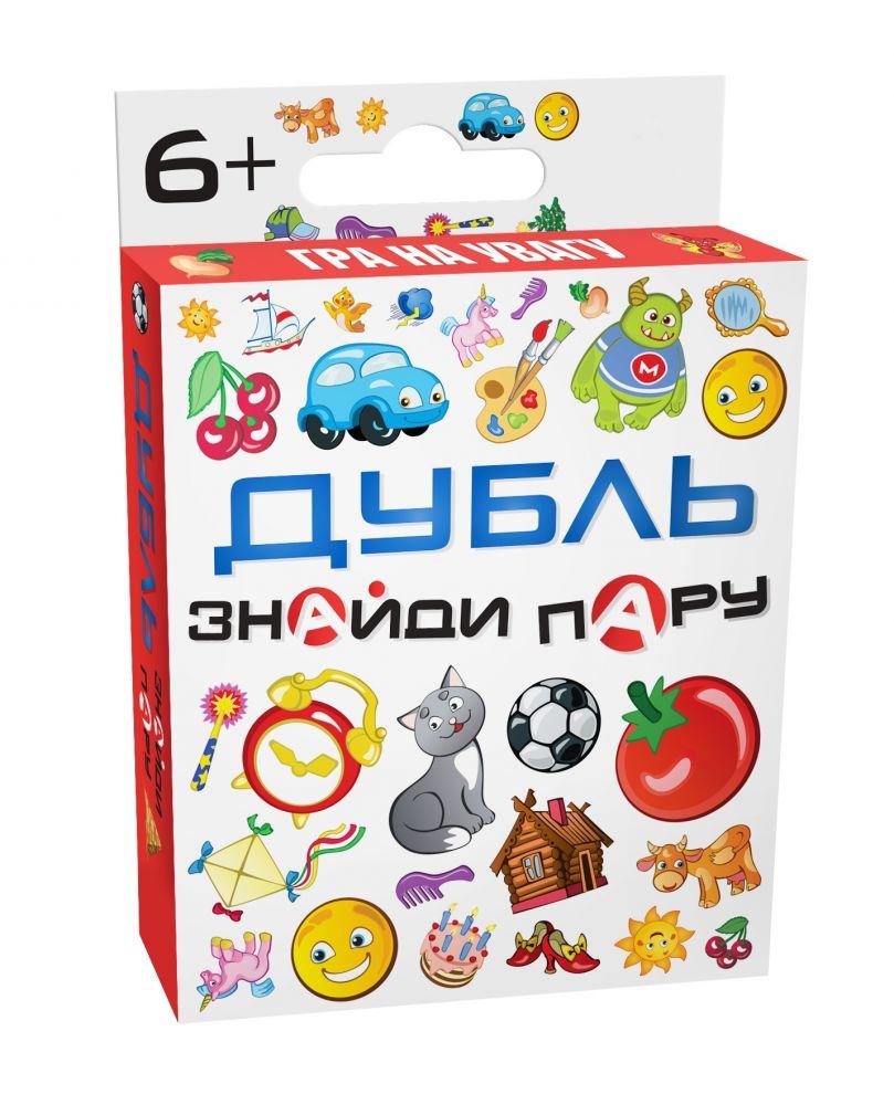 Гра DGT-GAMES дитяча настільна "Дубль. Знайди пару" (2214_C), фото 1