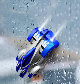 Машинка на радіокеруванні RESTEQ 15×8×4.3 см — їздить по стінах і стелі, світлові фари, іграшка для дітей та дорослих