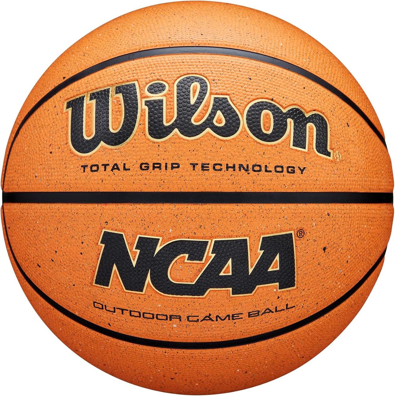 М'яч баскетбольний Wilson NCAA Outdoor Game Ball розмір 6, 7 гумовий для гри на вулиці (WZ3017101XB7)