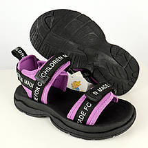 Спортивні босоніжки для дівчинки-підлітка Tom.m текстильні, з анатомічною підошвою, фото 2