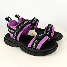 Спортивні босоніжки для дівчинки-підлітка Tom.m текстильні, з анатомічною підошвою, фото 5