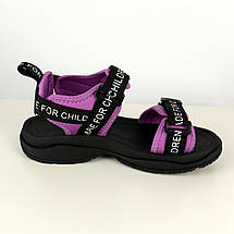 Спортивні босоніжки для дівчинки-підлітка Tom.m текстильні, з анатомічною підошвою, фото 3